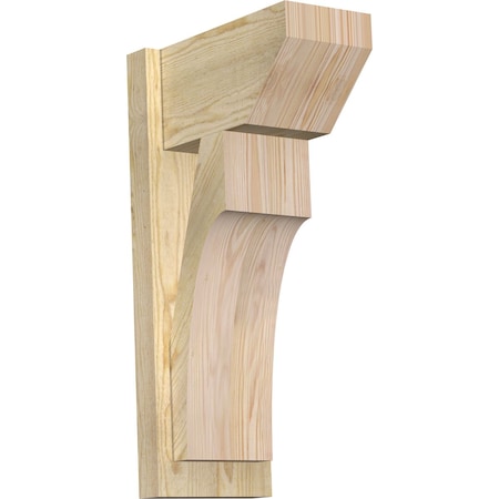 Ekena Millwork Westlake Slat Rough Sawn Outlooker, Douglas Fir, 8"W x 14"D x 26"H OUT08X14X26WTL06RDF